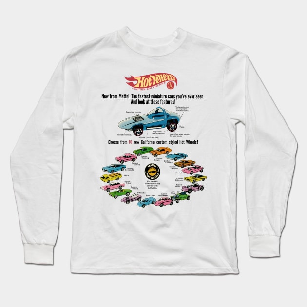 1968 Retro Sport Car You Have Ever Seen Long Sleeve T-Shirt by tiwkokon